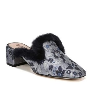 Sam Edelman Blue Floral Mules